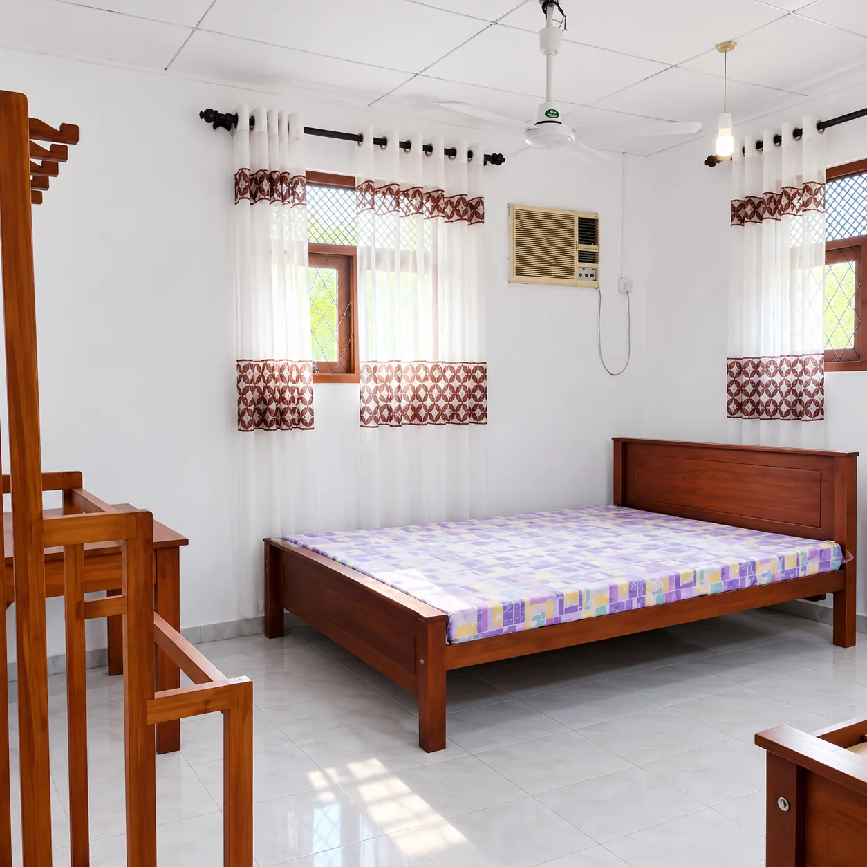 Air-Conditioned Master Bedroom